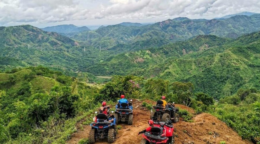 Катание на квадроциклах по горам