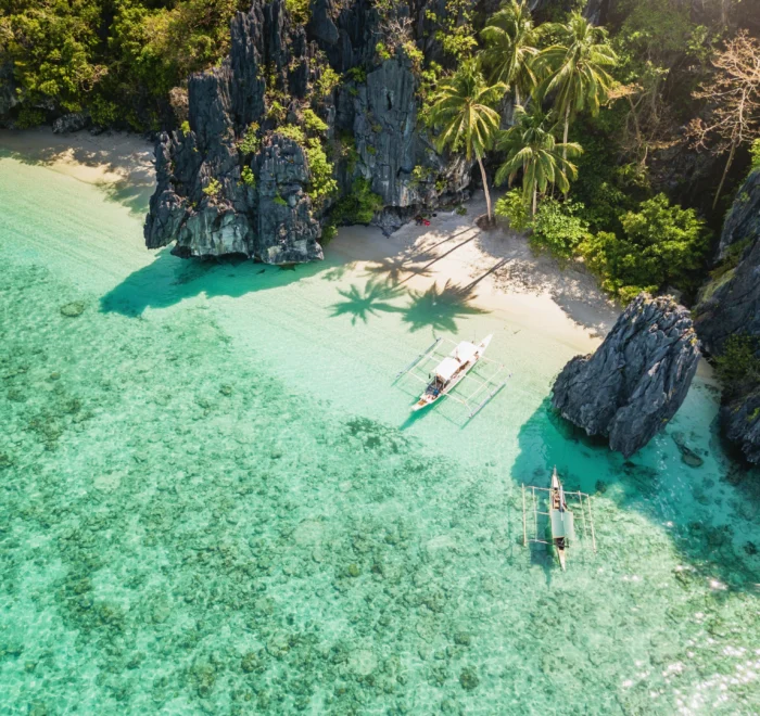 Пляж Энталула Эль Нидо