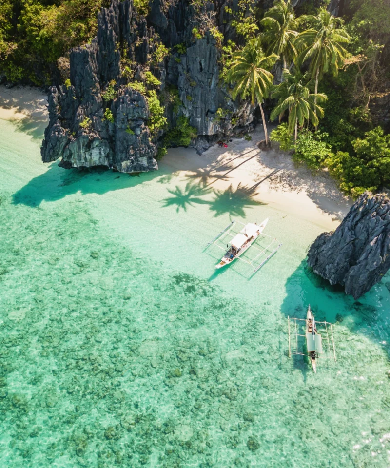 Пляж Энталула Эль Нидо